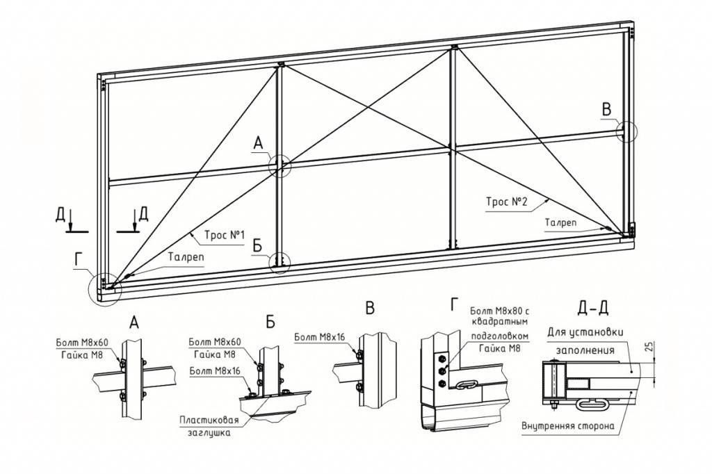 Откатные ворота своими руками: пошаговая инструкция, как сделать дешево и красиво. схемы и чертежи с размерами (120 фото идей)