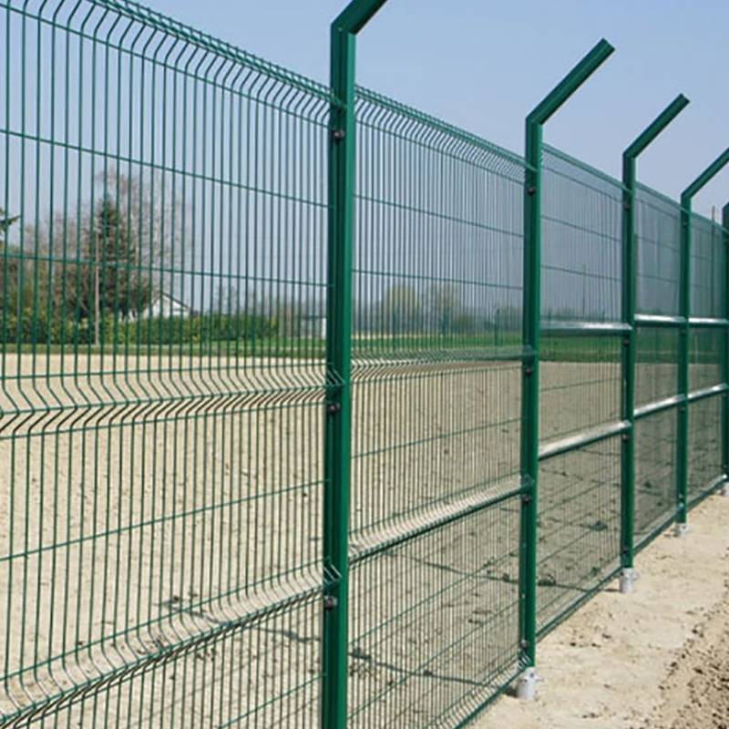 Забор сварной сетчатый с пвх покрытием в рулонах и секционные панели