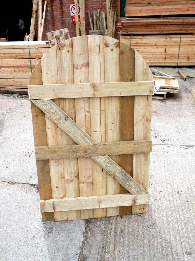 Как сделать деревянную калитку своими руками