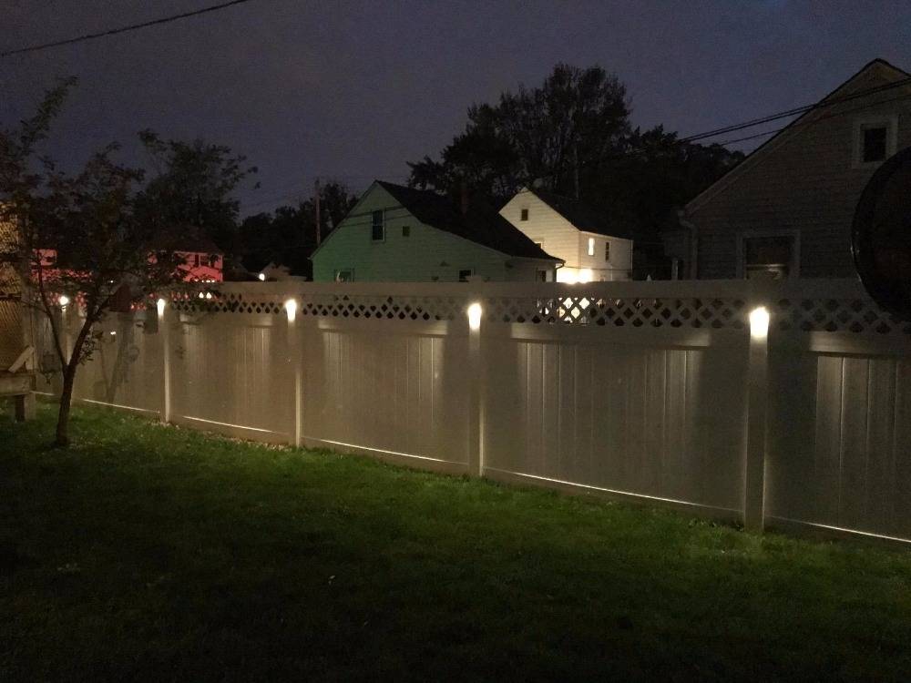 Уличные светильники на заборные столбы: 3 в 1 – освещение, безопасность, дизайн