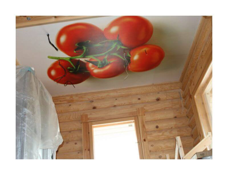 Как установить натяжные потолки в деревянном доме – выбор материала, монтаж