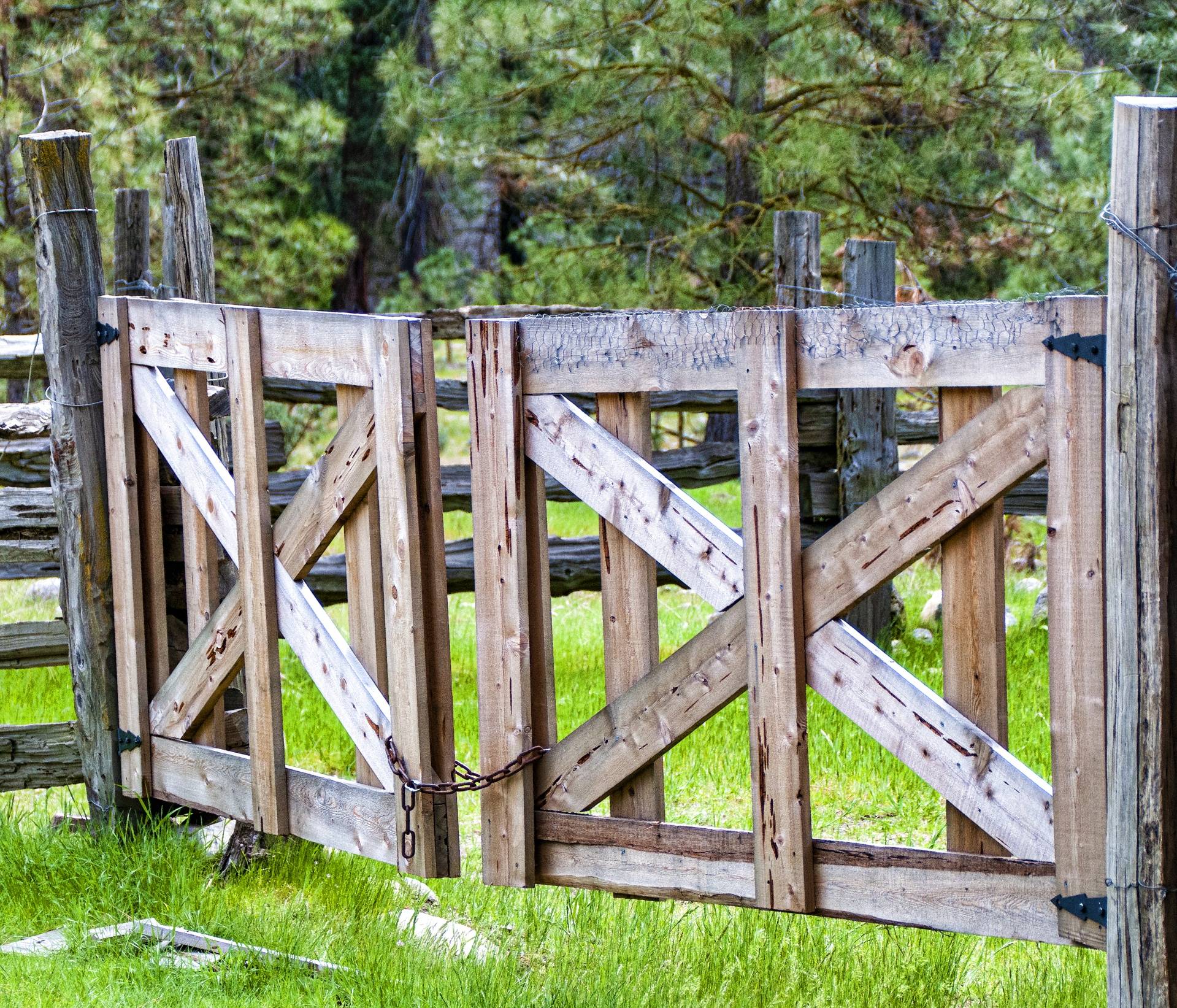 Как сделать деревянные ворота и калитки своими руками: видео и фото