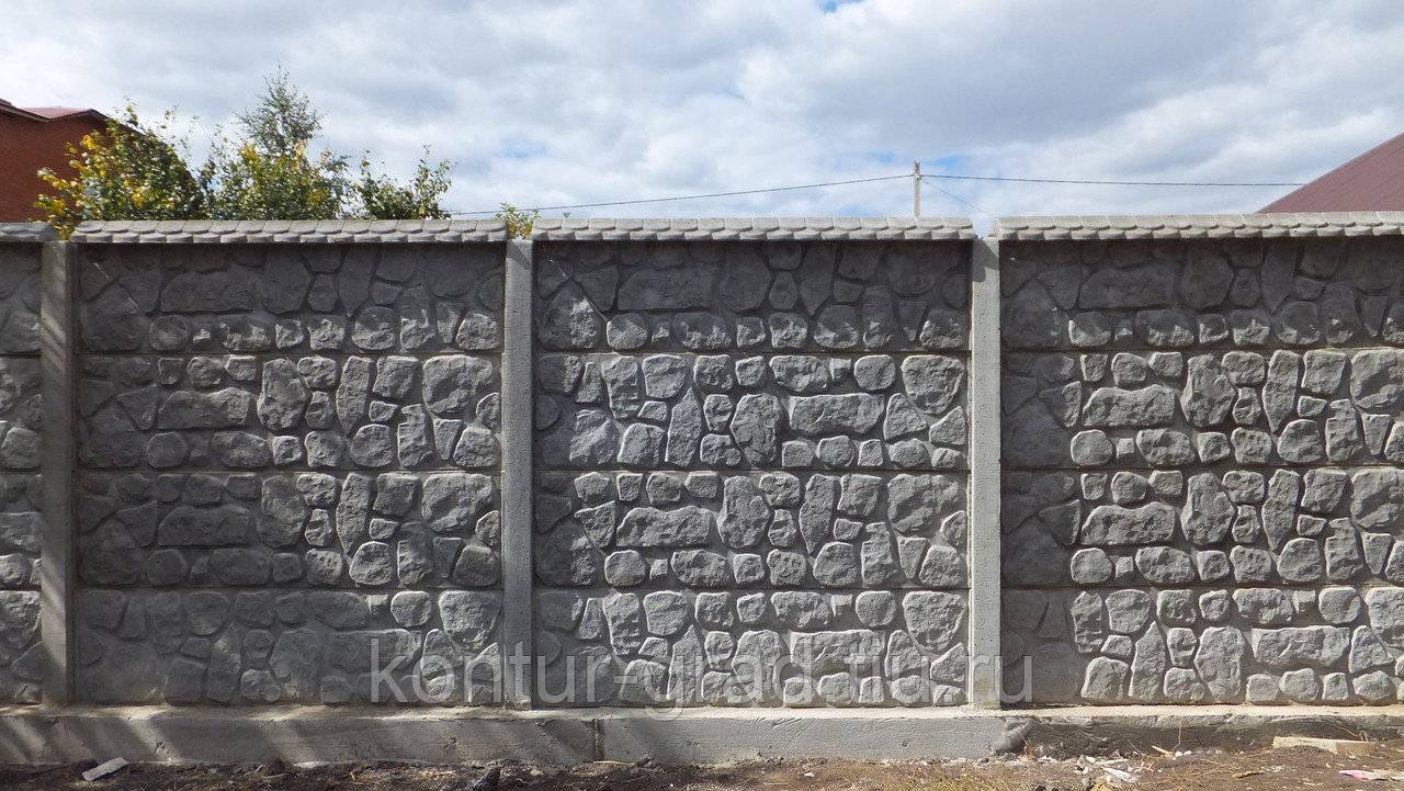 Формы для бетонных заборов своими руками: их разновидности, характеристики и порядок изготовления
