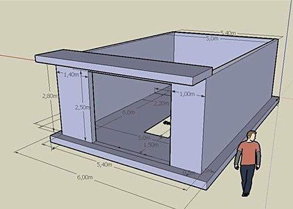 Гаражи из газобетона