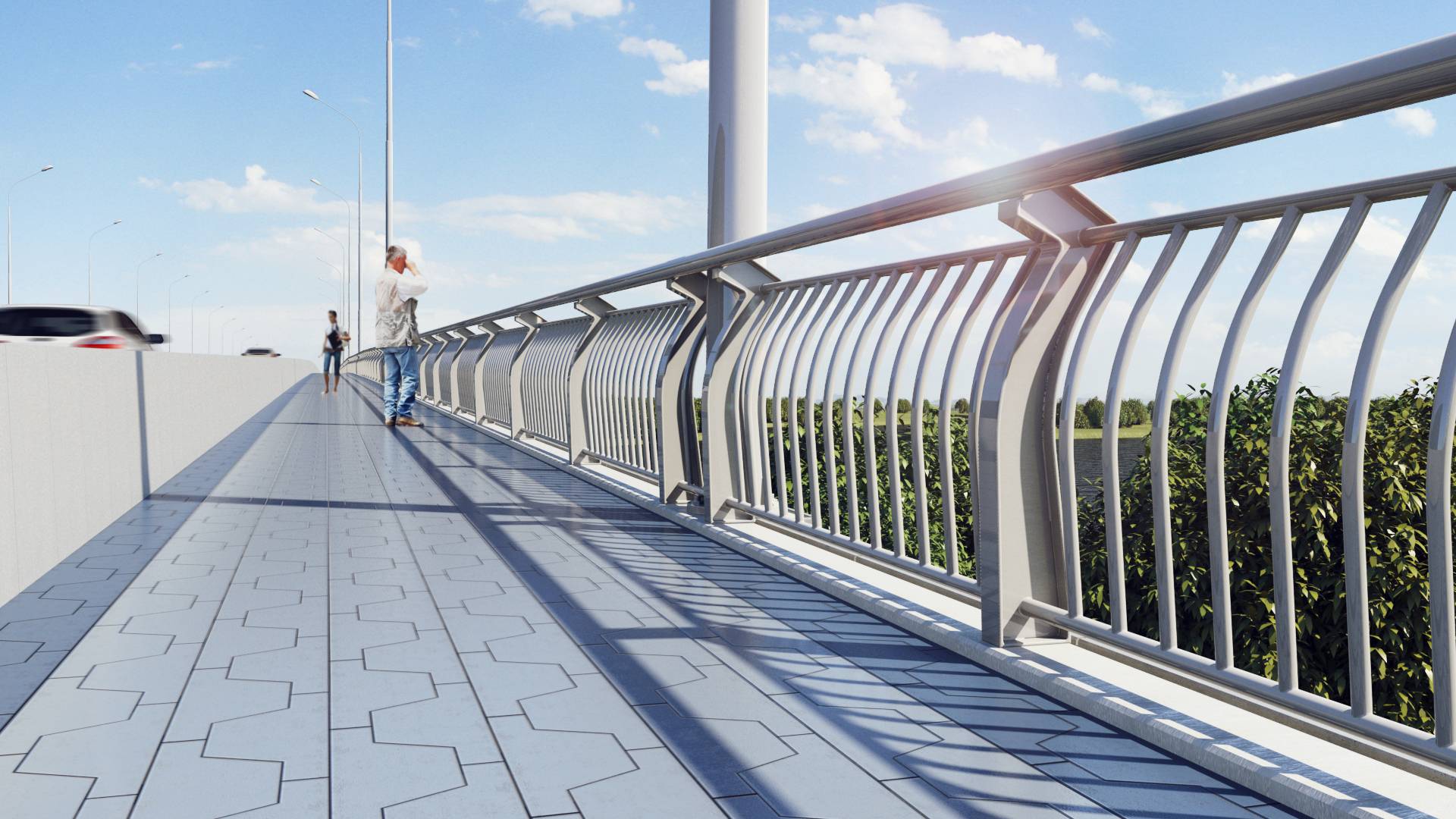 Перила моста – технология изготовления, разновидности, материалы для сооружений