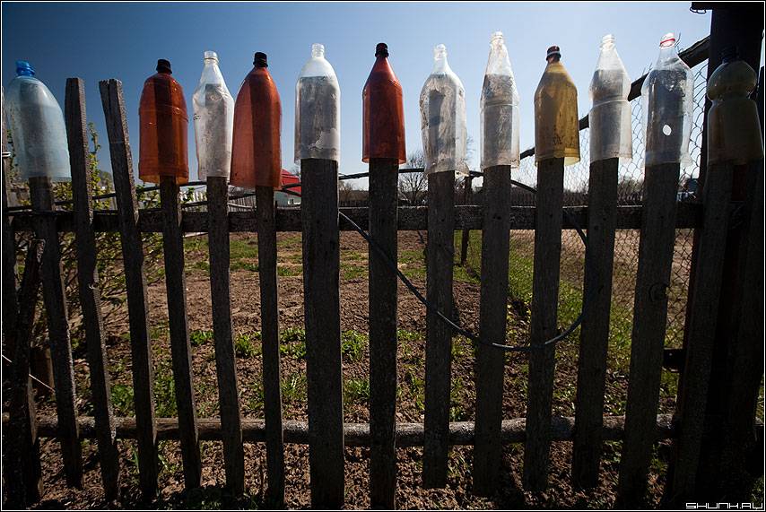 Забор из пластиковых бутылок для дачи (35 фото): особенности применения изделий для самоделок, кашпо, фото и видео