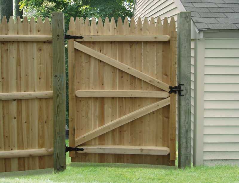 Как сделать деревянные ворота в домашних условиях?