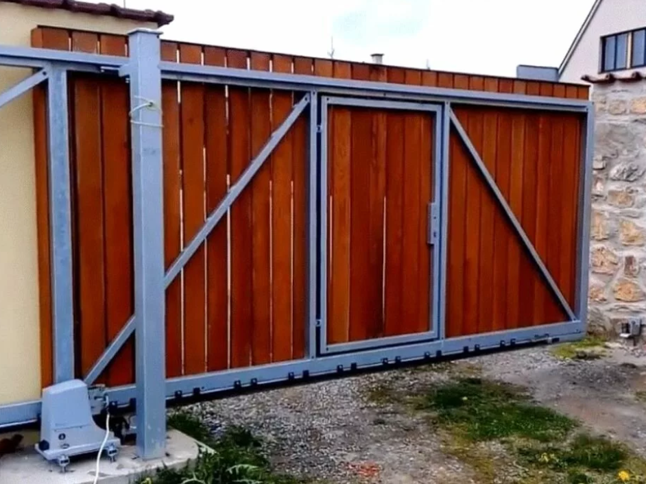 Пошаговая подробная инструкция установки откатных ворот