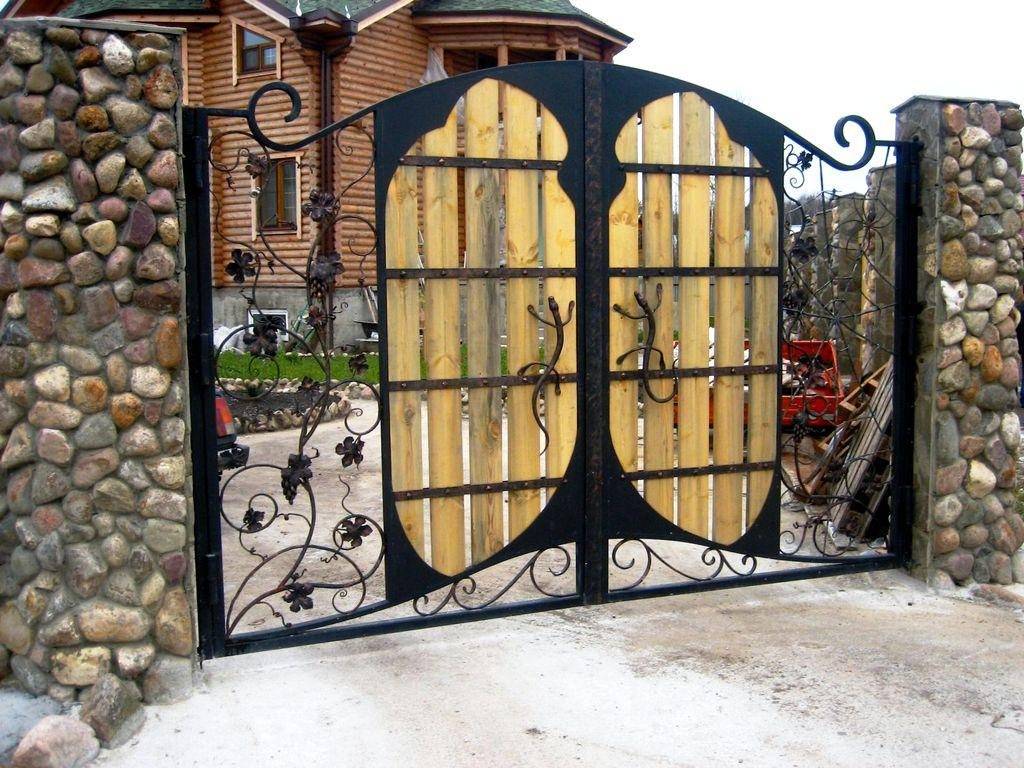 Мой дом – моя крепость! какую роль в облике дома играют кованые ворота: фото лучших идей