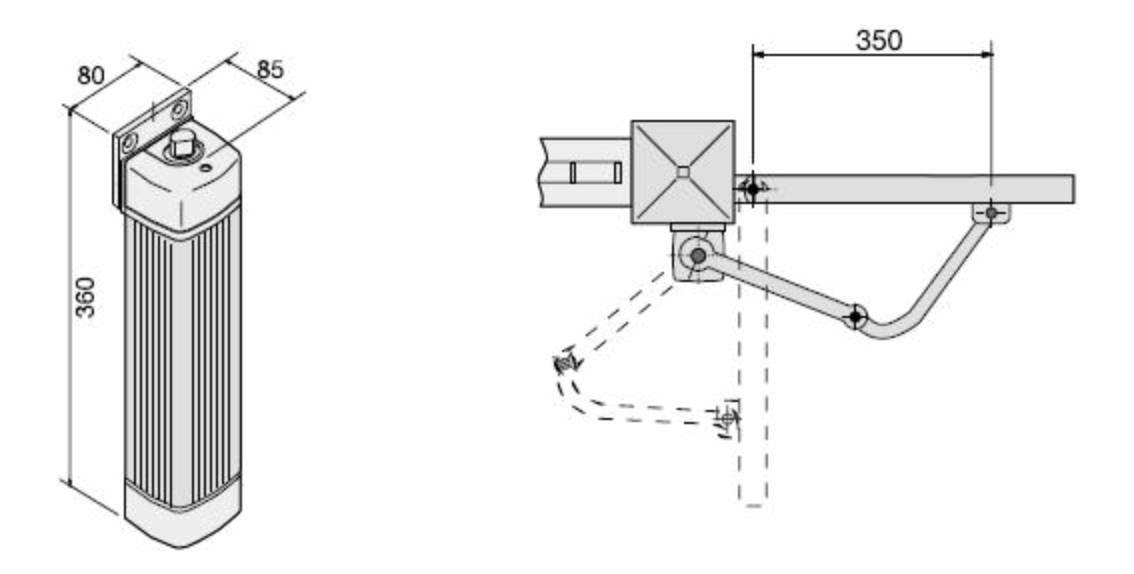 Как сделать автоматические распашные ворота своими руками: чертежи, схема