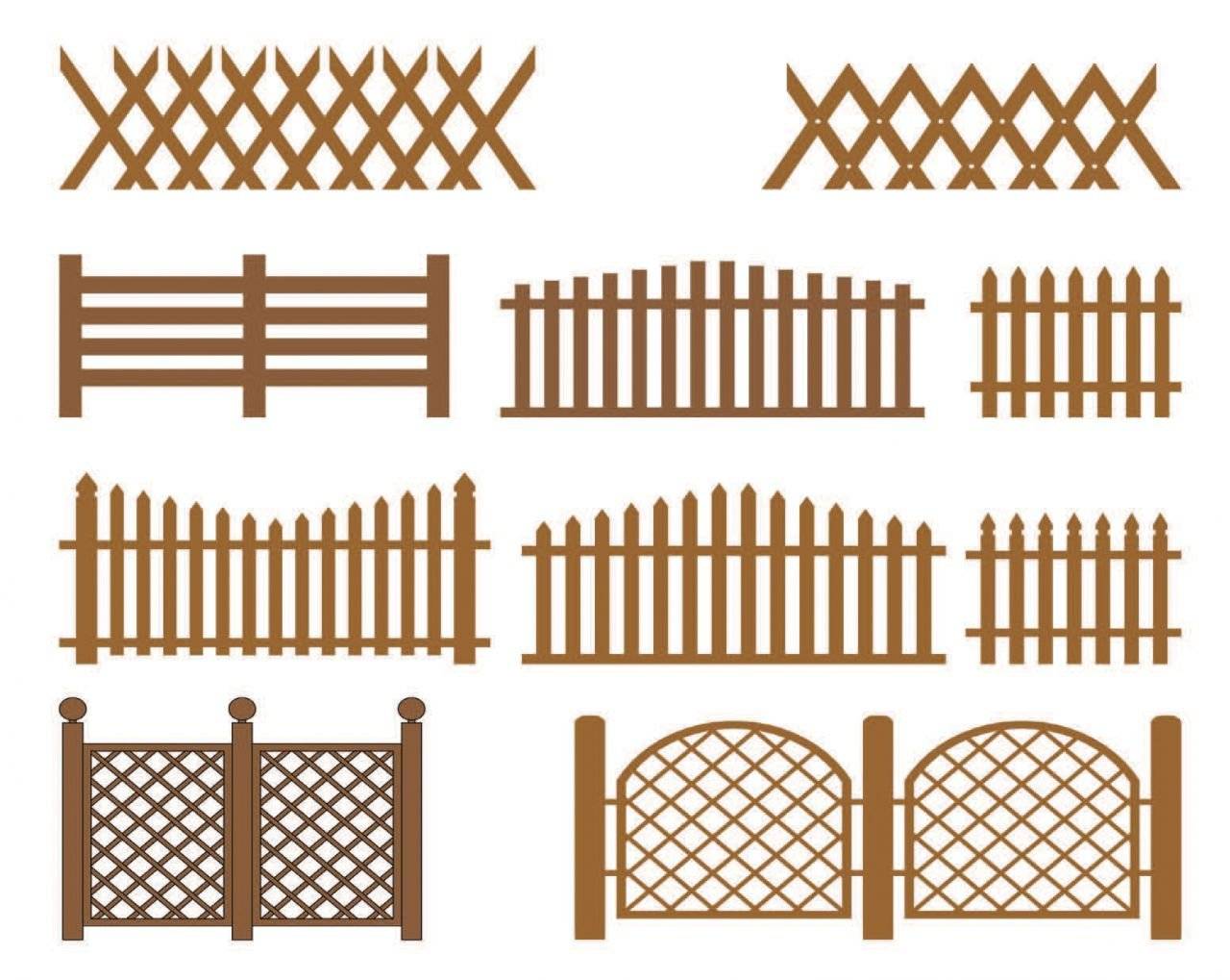 Как украсить деревянный забор на даче своими руками
