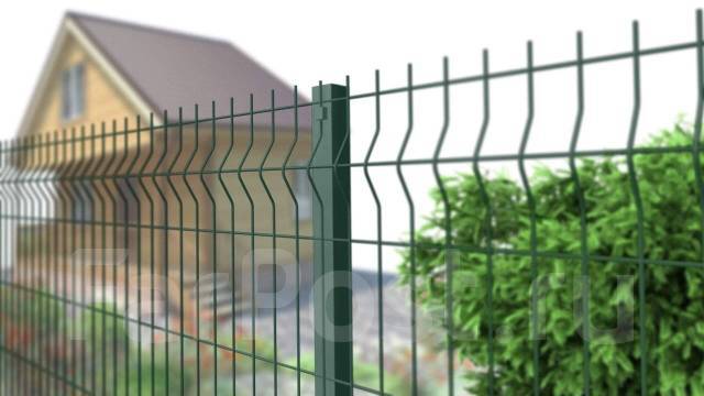 Установка забора из сварной сетки – как смонтировать долговечную ограду?