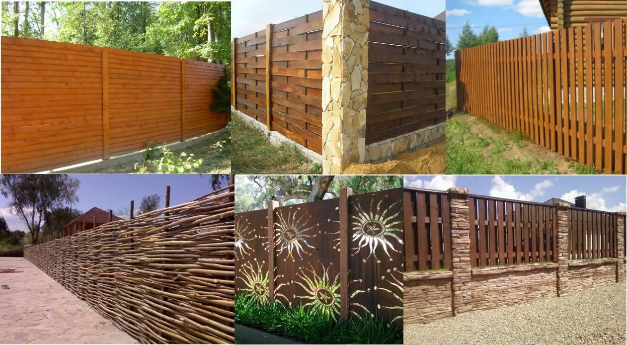 Выбираем забор для дачи: деревянный, металлический, каменный или растительный на supersadovnik.ru