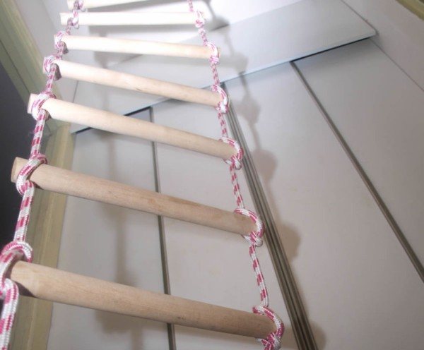 Как сделать веревочную лестницу своими руками / колодец / водоснабжение и отопление / публикации / санитарно-технические работы