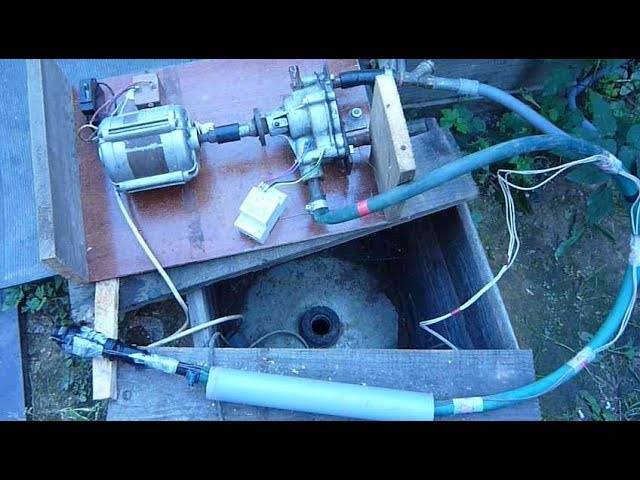 насос из автомобильной помпы своими руками