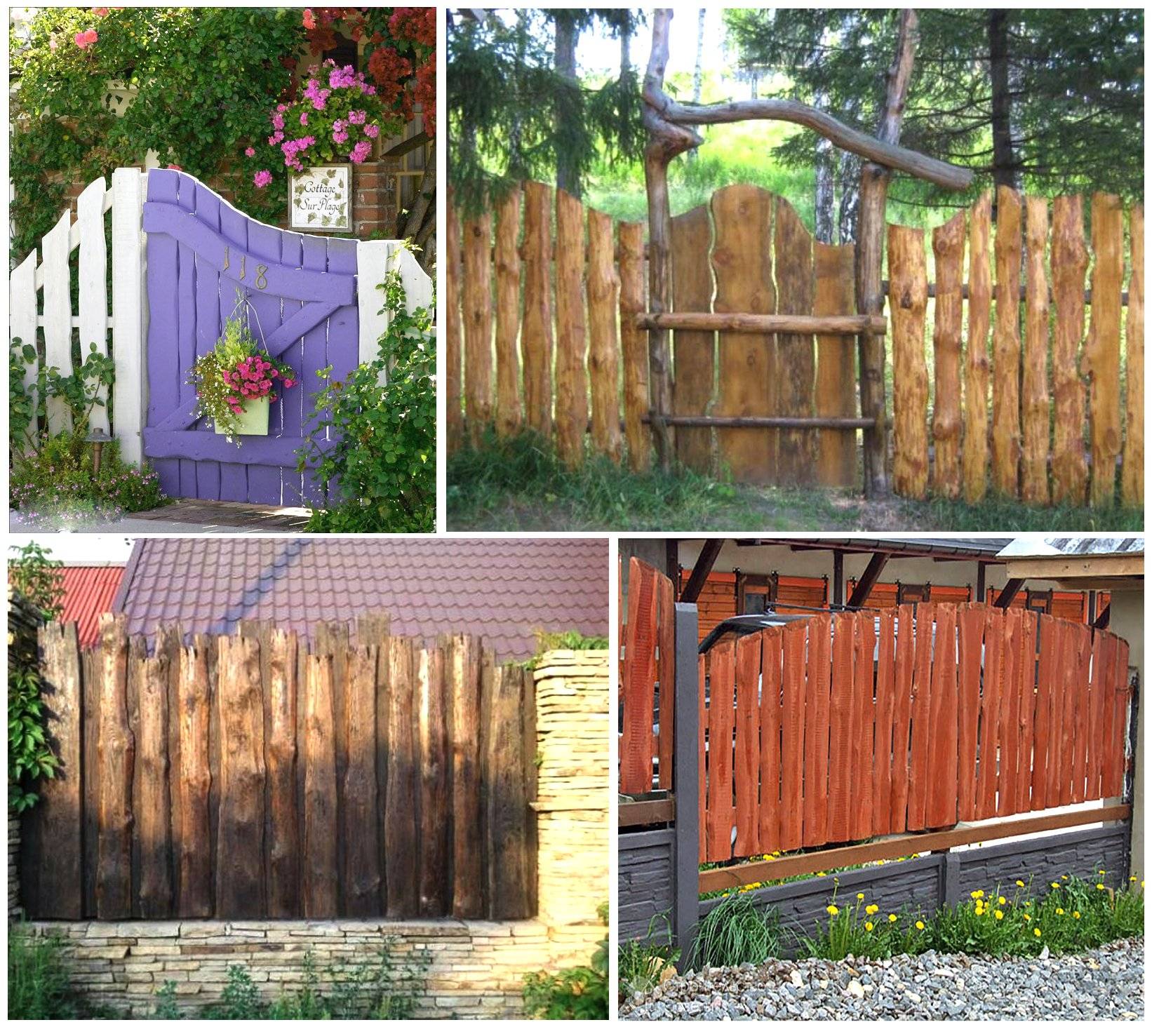 Как сделать красивый, но дешевый забор? :: syl.ru