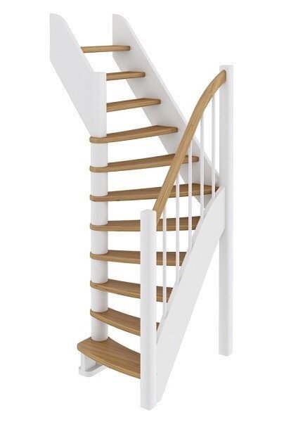 Деревянные маршевые лестницы: типы, особенности, технология монтажа