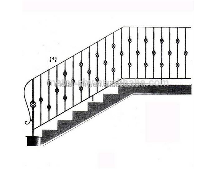 Металлические перила для лестниц своими руками (изготовление)