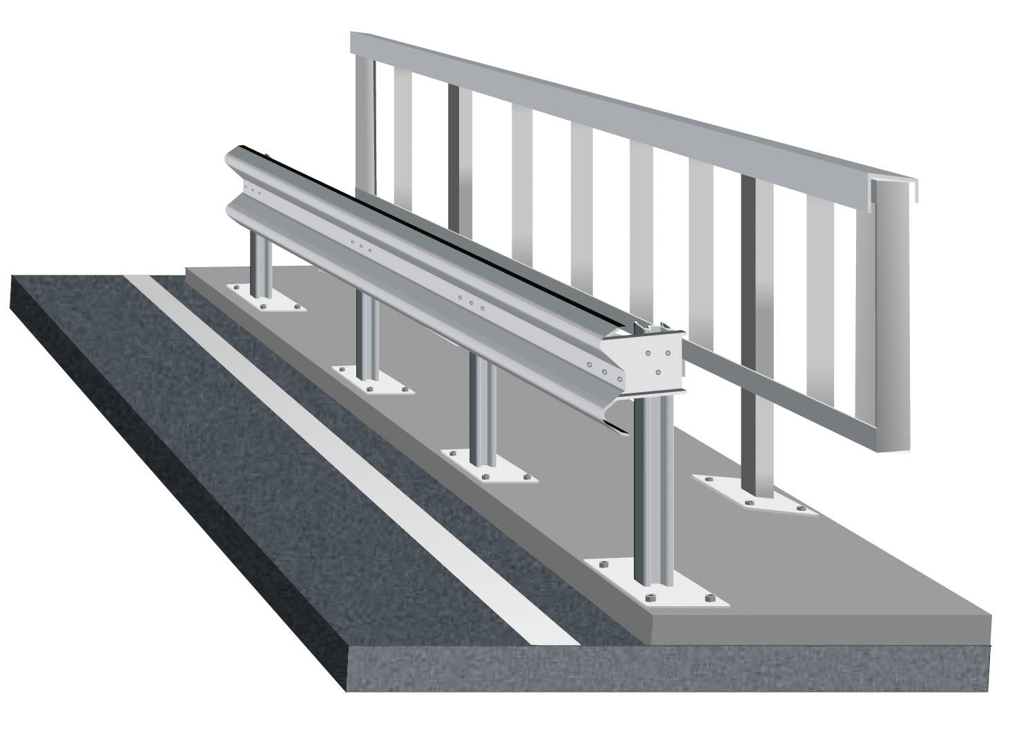 Главная функция дорожных ограждений барьерного типа: разновидности конструкций и правила установки - все о ремонте и строительстве