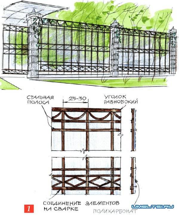 Как закрепить поликарбонат на заборе - дизайн и ремонт