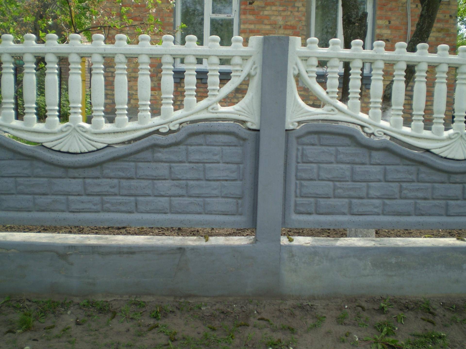 Мастер-класс как красиво покрасить бетонный забор — викистрой