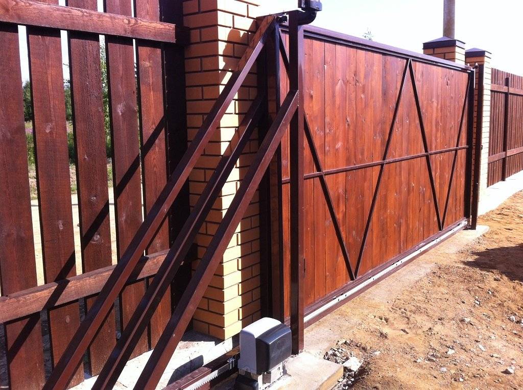 Откатные ворота на даче своими руками - поэтапный мастер-класс для начинающих, особенности конструкции ворот, выбор материалов изготовления