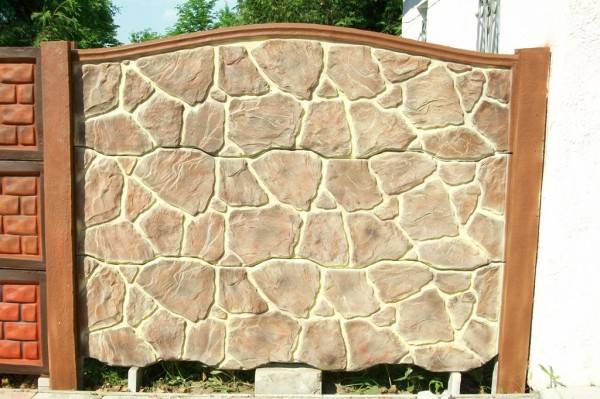 Декоративная стена под камень своими руками из обычного цемента