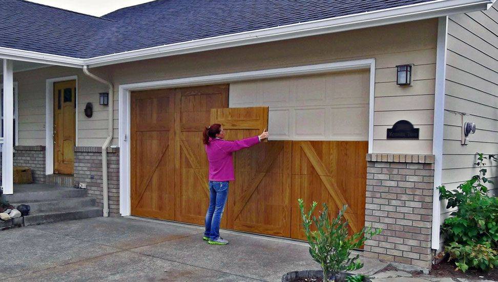 Как покрасить ворота гаража