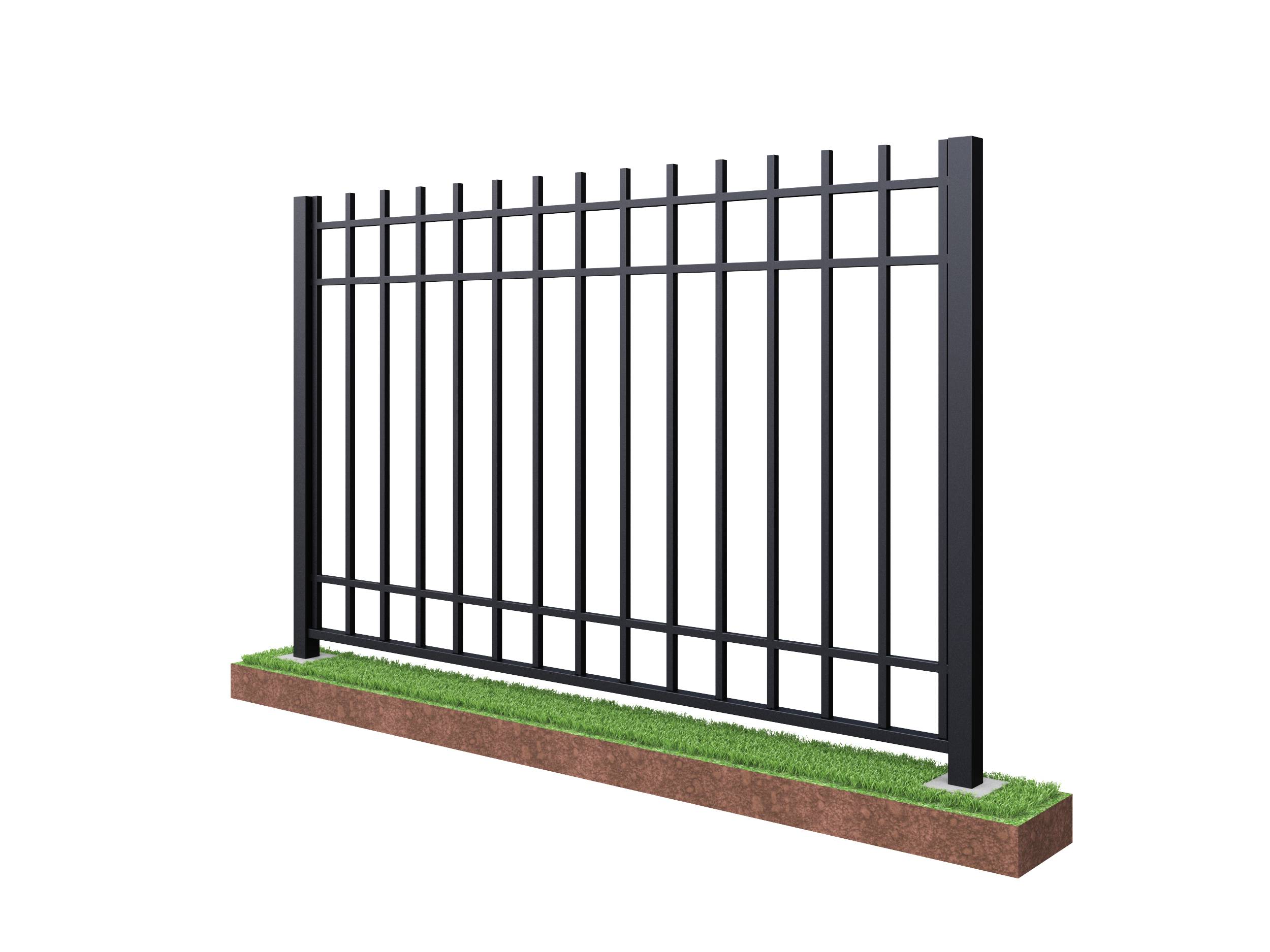 Сварной забор из профильной трубы – практичная, универсальная и недорогая ограда