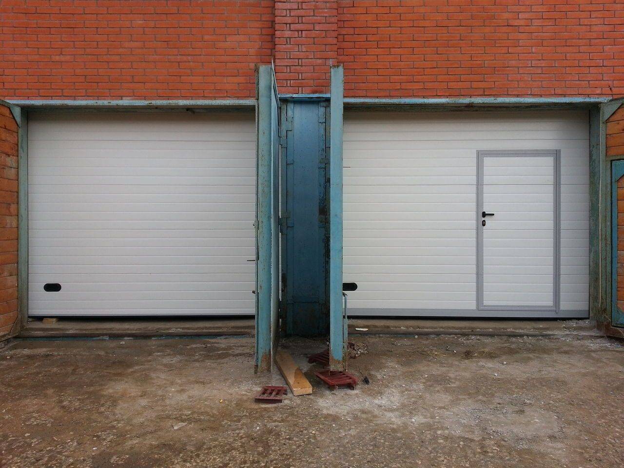 Установка гаражных ворот: самостоятельный монтаж секционных ворот