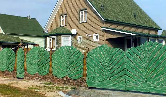 Забор своими руками дешево и красиво: делаем из дерева и других материалов