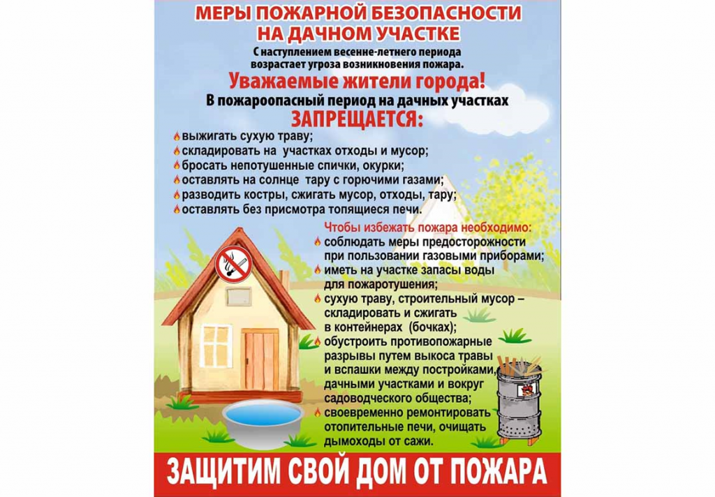 Действия при пожаре в доме, как защититься от пожара
