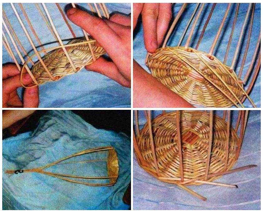 Плетение корзин из лозы (мастер-класс)