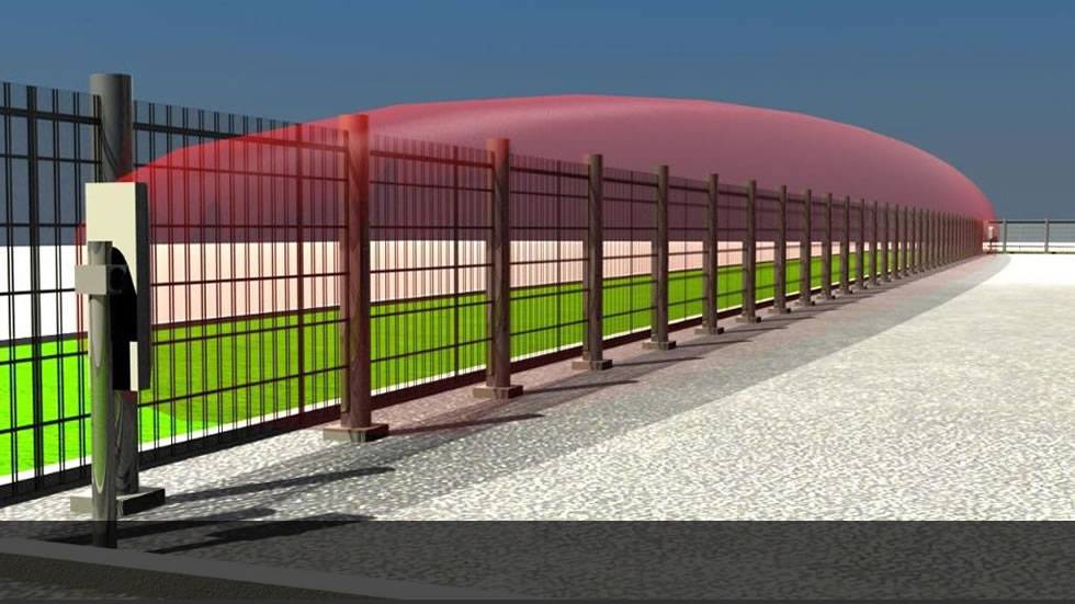 Промышленный железобетонный забор: виды жби для строительных площадок и предприятий