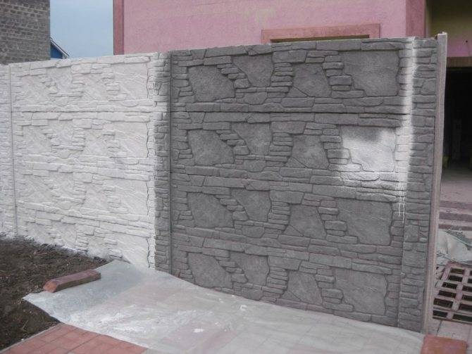 Мастер-класс как красиво покрасить бетонный забор