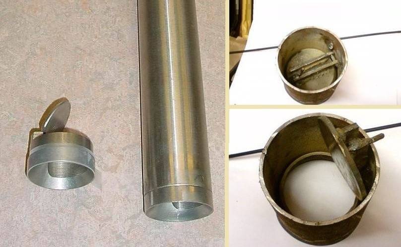 Желонка своими руками (чертежи и фотографии)