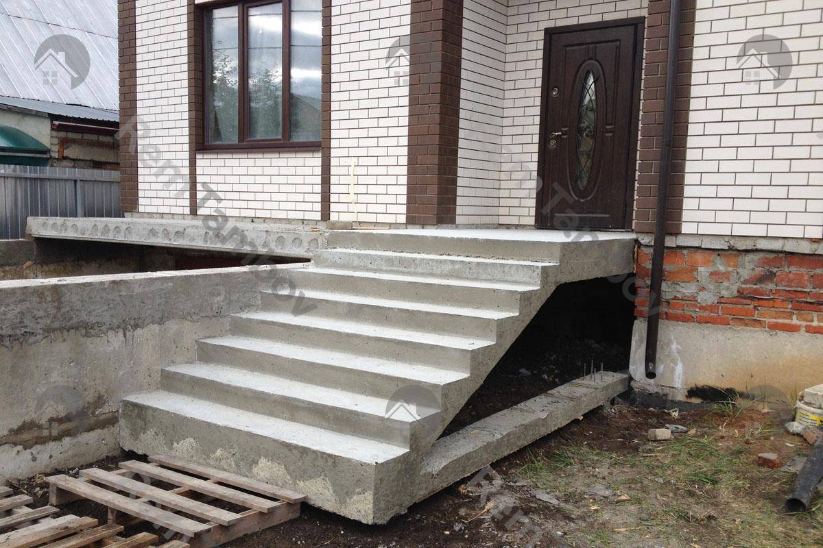 Бетонная лестница своими руками для путешествия своими ногами по этажам
