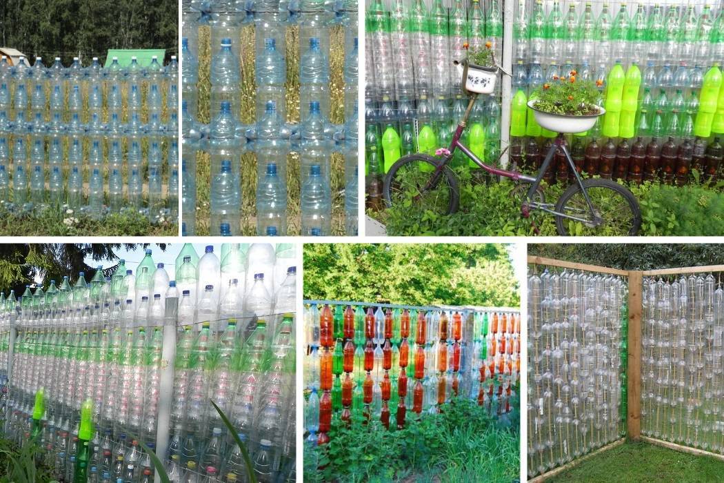 Бордюры из пластиковых бутылок для сада и огорода: как делать