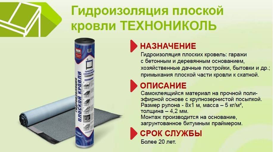 Виды гидроизоляционных материалов применяемых в строительстве