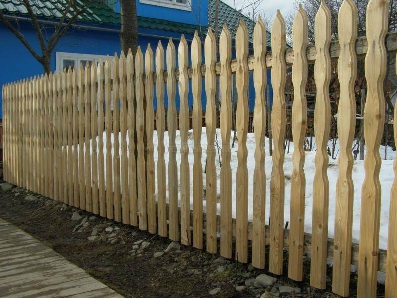 Ворота из штакетника деревянного: виды и чертежи