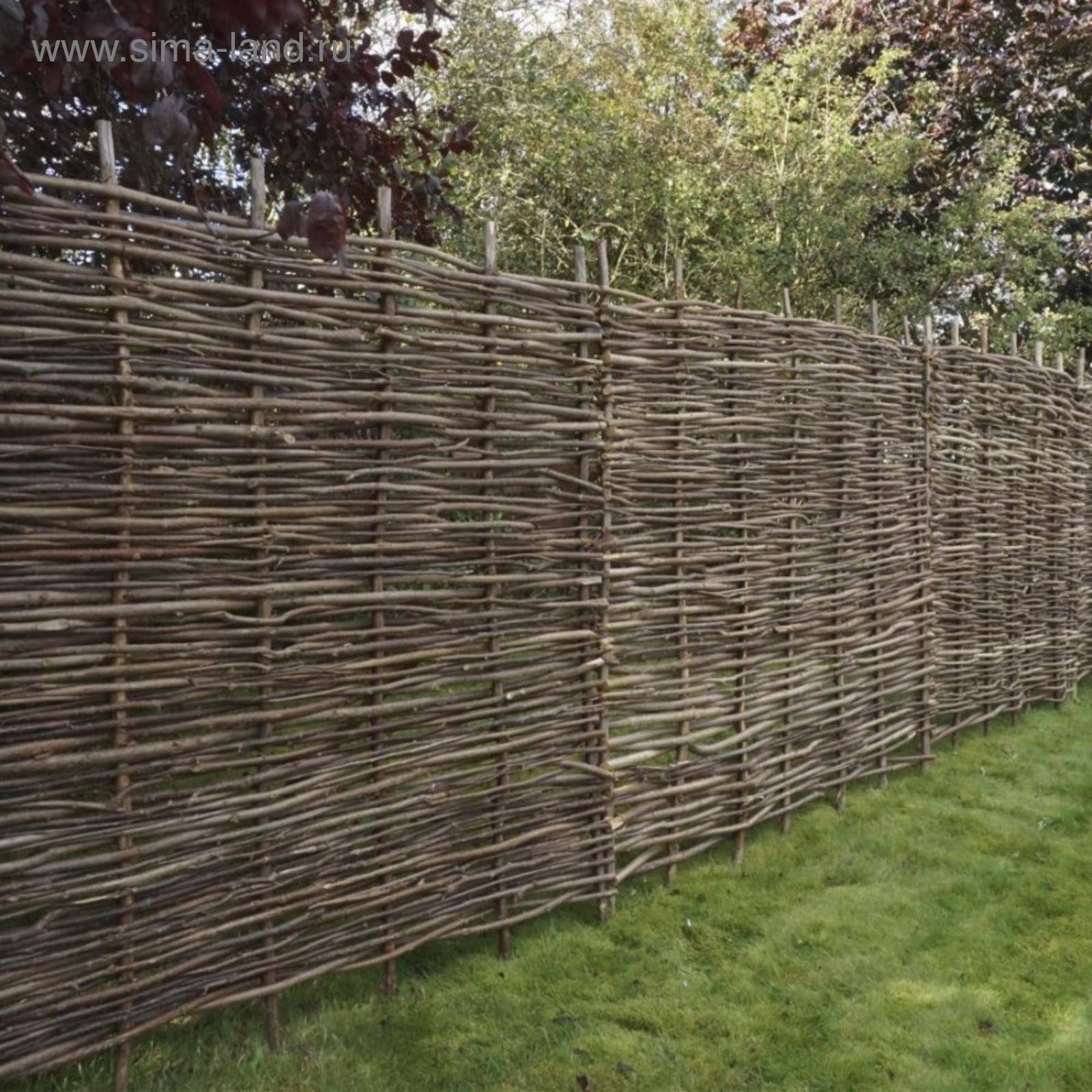 Плетеный забор из досок своими руками: фото, пошаговая инструкция, как сделать деревянный, мастер класс на видео