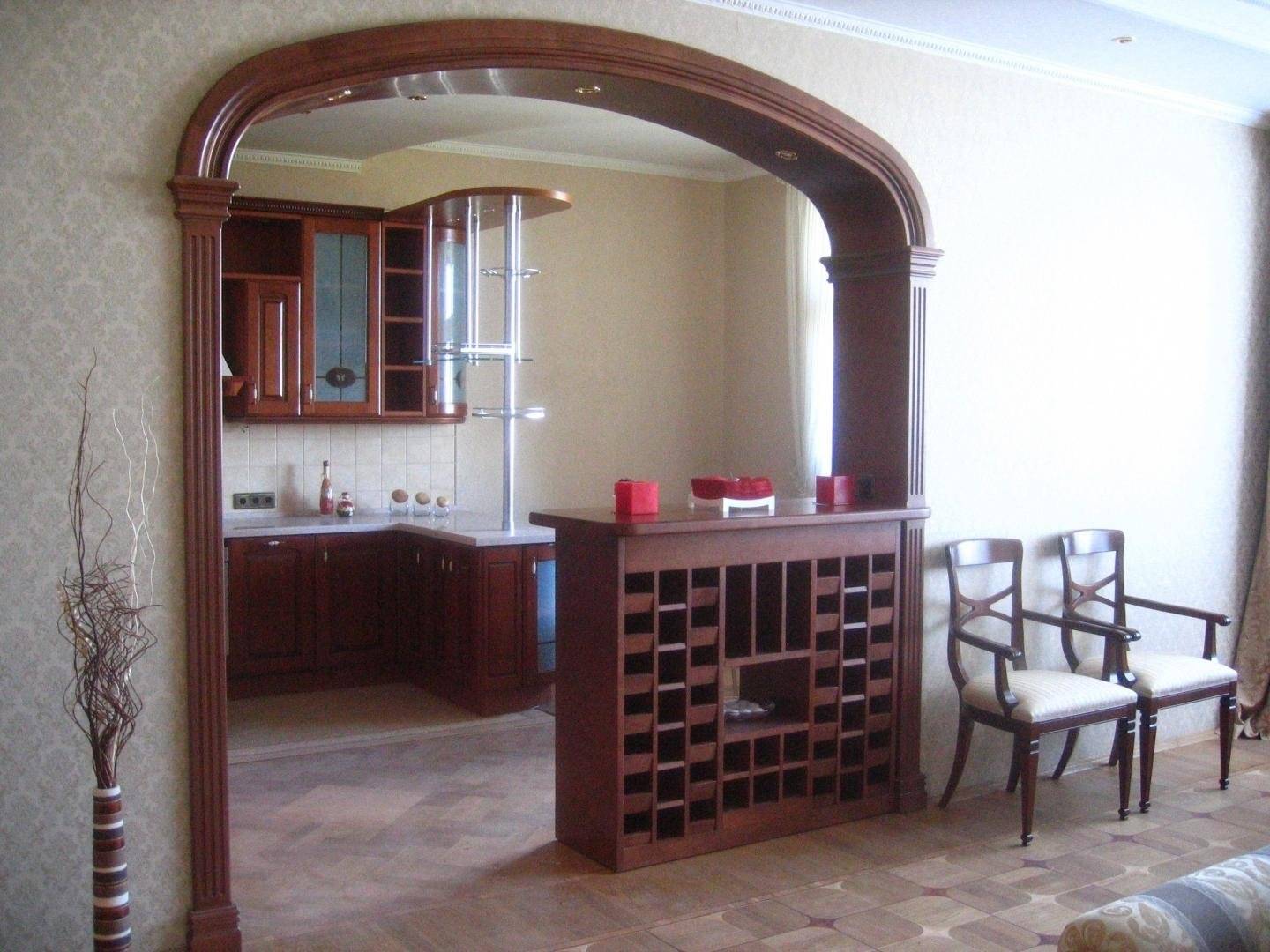 Барные стойки из гипсокартона: своими руками фото, как сделать для кухни, арочная перегородка, в гостиной потолок