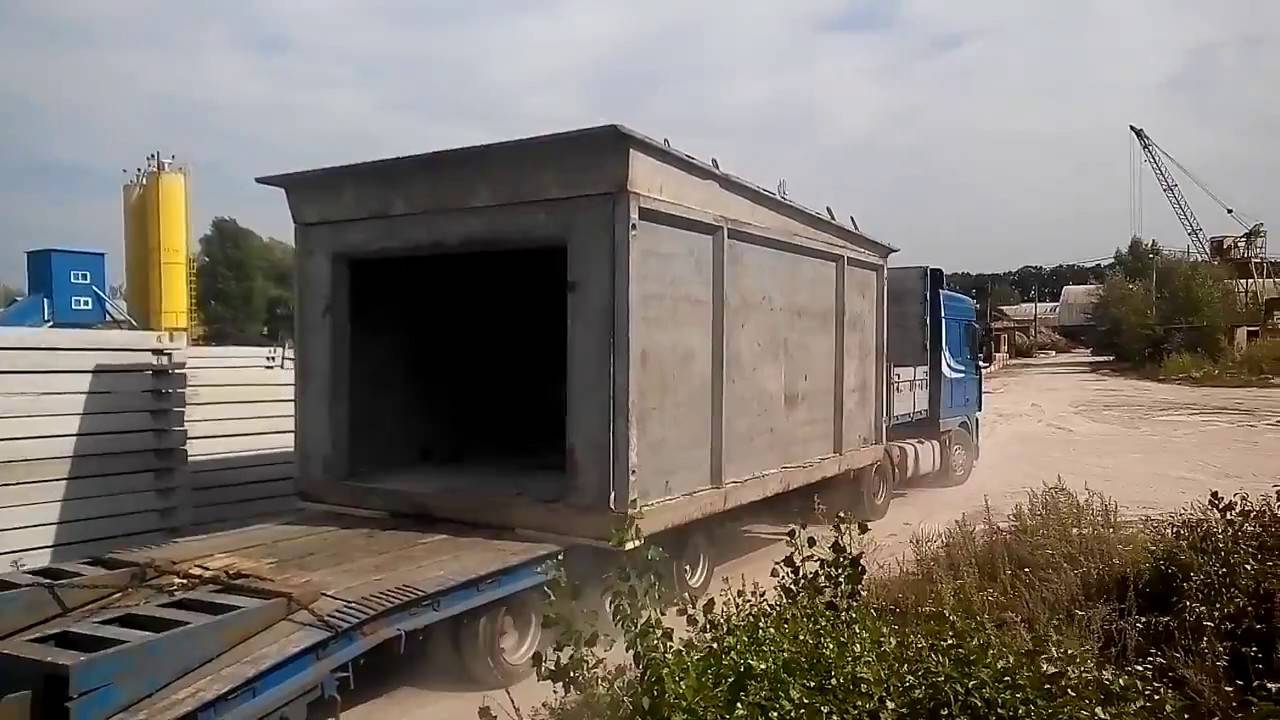 Железобетонный гараж: виды, преимущества и недостатки конструкции - 1погаражам