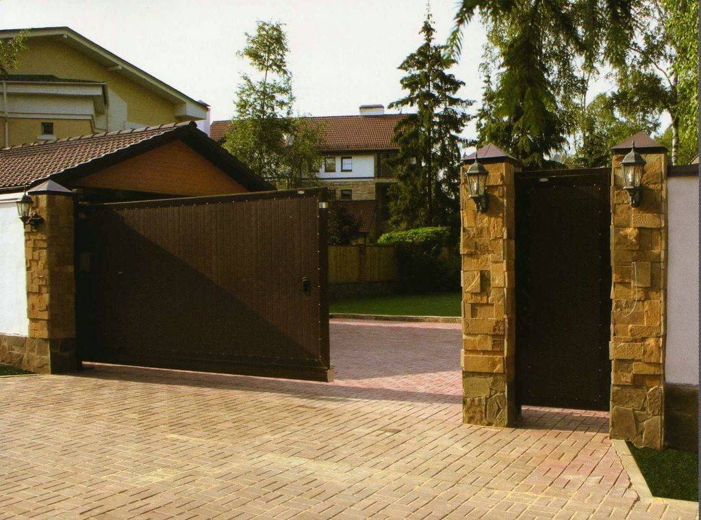 Как выбрать ворота для частного дома