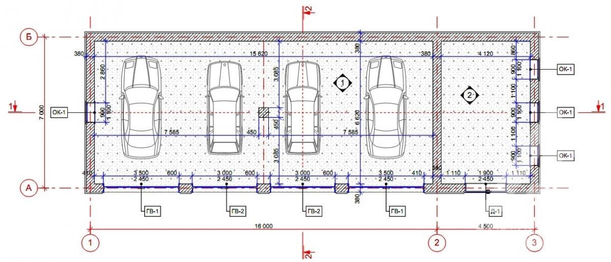 Топ 11 проектов планировки: двухэтажный гараж (своими руками)